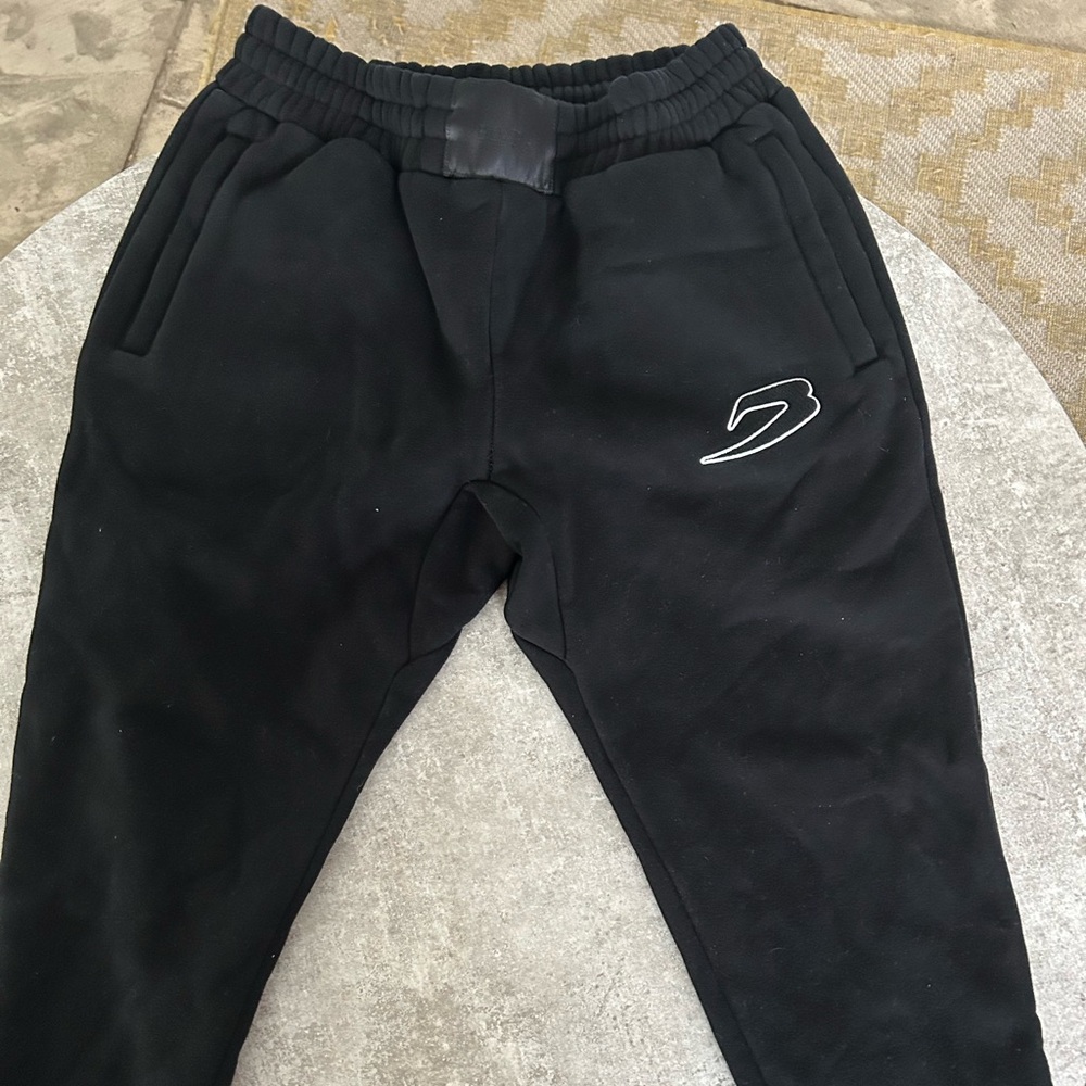 Black Sweatpants with Logo